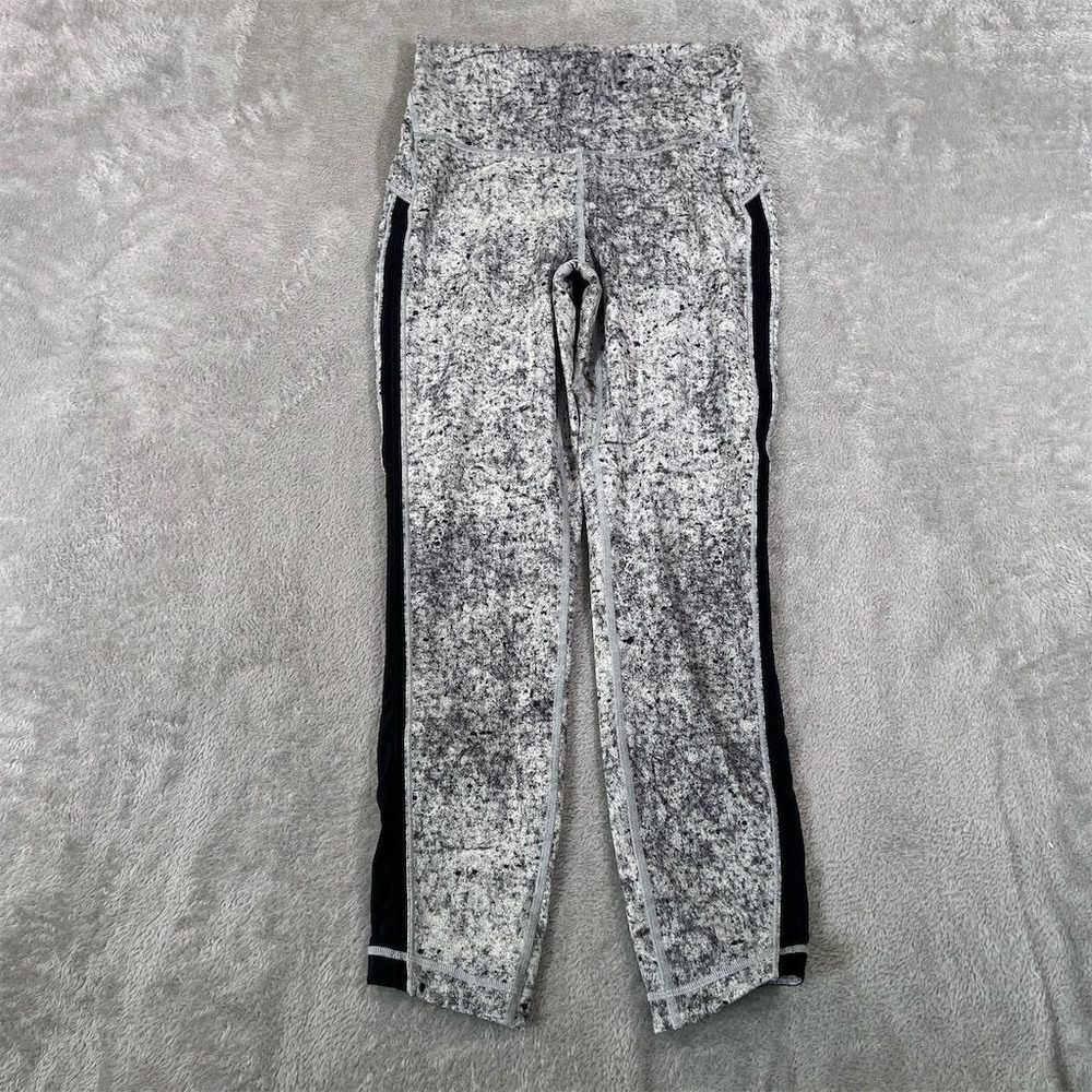 Lululemon Leggings Wunder Under Hi-Rise 7/8 Tight 25" Womens Size 8 Alpine White